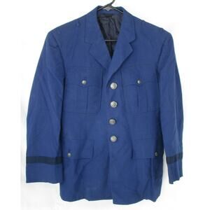 Vintage U.S. Air Force Service Dress Blue Jacket June 30th, 1966 Dated
